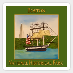 Boston National Historical Park, Old Ironsides Sticker